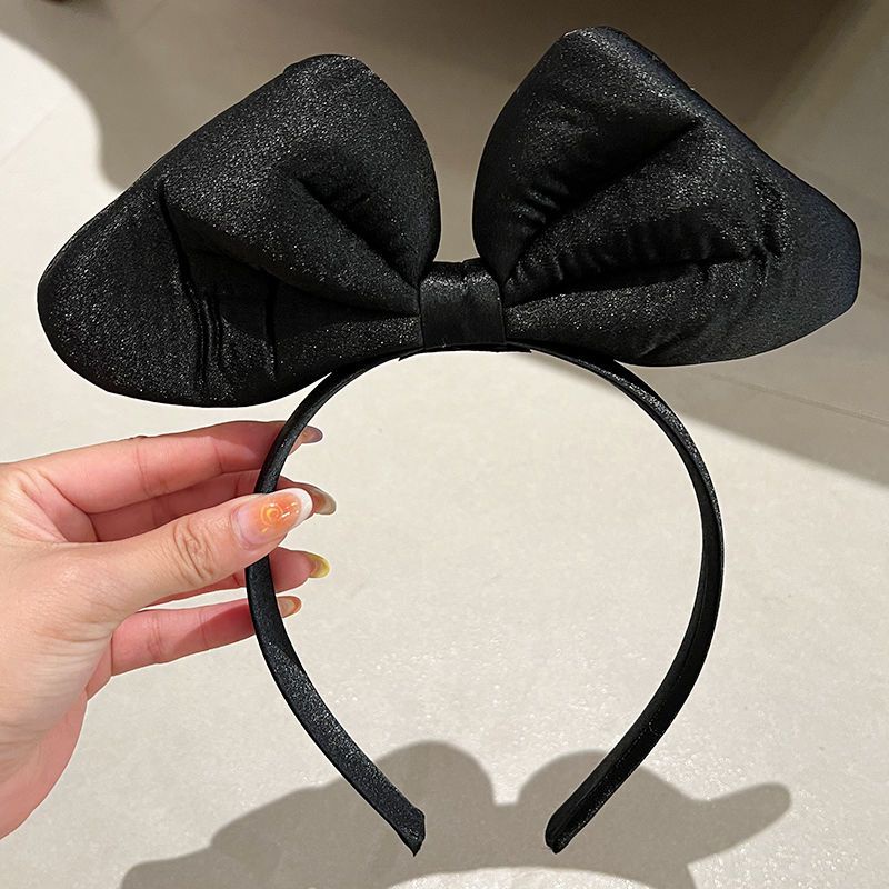 Băng Đô Nơ Đỏ Cỡ Lớn Thời Trang Thu Đông 2022 Dễ Thương Cho Nữ