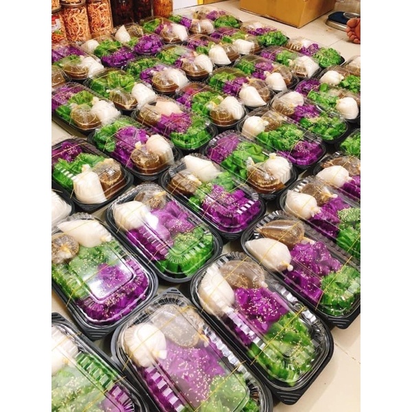 Bánh đúc gân mix 2 vị