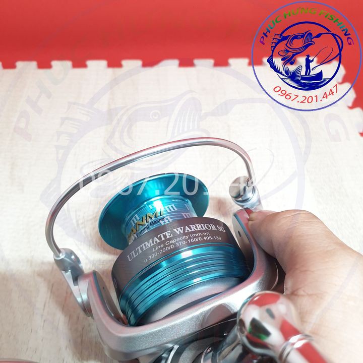 Máy Câu Ryobi Xanh Trắng SG 5000 Hàng cao cấp sản xuất theo tiêu chuẩn Nhật Bản