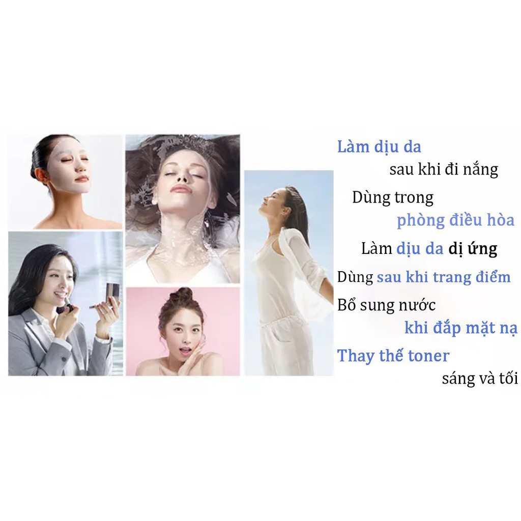 [Sản phẩm mới] Xịt khoáng Lucenbase chiết xuất nước đá băng cấp ẩm x3 lần, làm dịu da