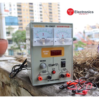 Máy cấp nguồn dc sửa chữa điện thoại di động 15v-2a yihua ps-1502t
