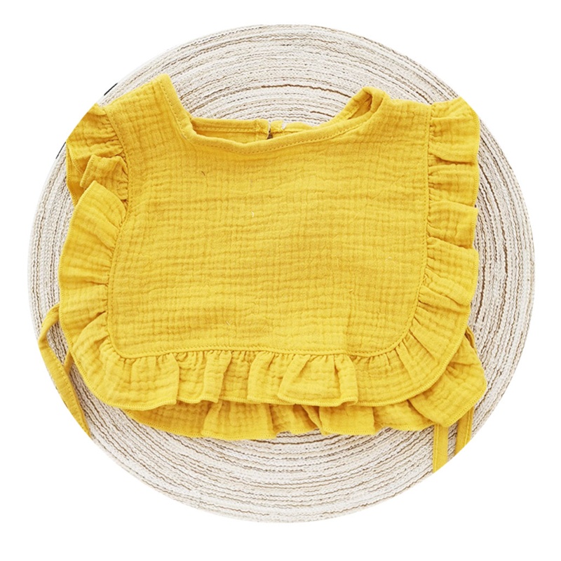 Yếm Cotton Mềm Mại Thấm Hút Tốt Cho Bé