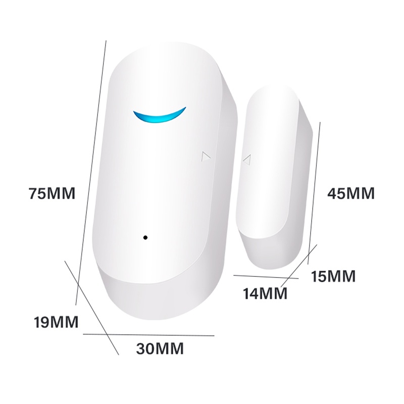 Đồ Bộ Wifi Cửa Nam Châm Nhạy Cảm Cửa Và Cửa Sổ Cảm Biến Báo Động Chống Trộm Phát Wifi Từ Xa Thông Minh Liên Kết Đồ Bộ Giải Pháp Thông Minh.