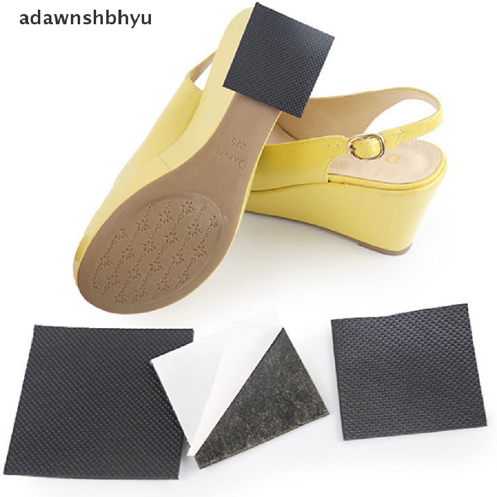 Set 2 Miếng Dán Đế Giày Cao Gót Chống Trượt Hình Vuông Dành Cho Nữ