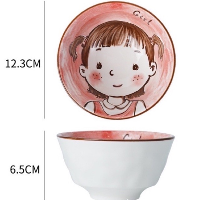 Bộ Bát Sứ Gia Đình, Bát Ăn Cơm, Bộ Bát Đĩa Decor, Bộ Chén Dĩa Sứ Cả Gia Đình Dễ Thương