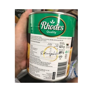 Đào Rhodes ngâm lon 825Gram