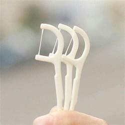 Set 50 chiếc tăm chỉ nha khoa hàng xuất Nhật