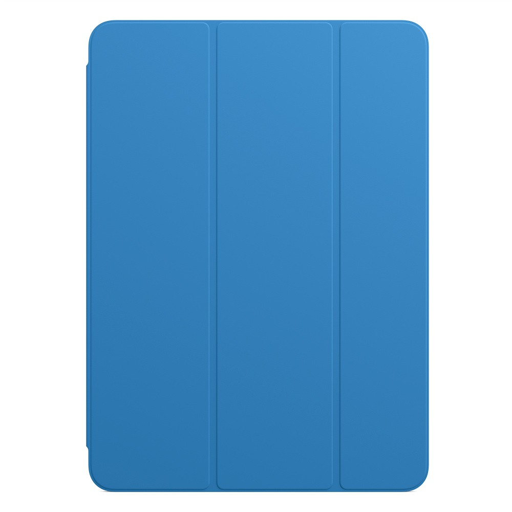 Bao da Smart Case Folio cho iPad Pro 11.0 inch 2020/2021 hít nam châm có in logo quả táo của Apple - Hàng cao cấp