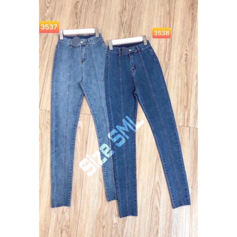 QUẦN JEAN LƯNG CAO 1 NÚT ĐƠN GIẢN MÀ XINH