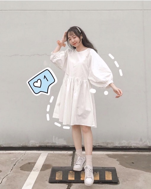 🔥Đầm BabyDoll Tay Bồng | BigBuy360 - bigbuy360.vn