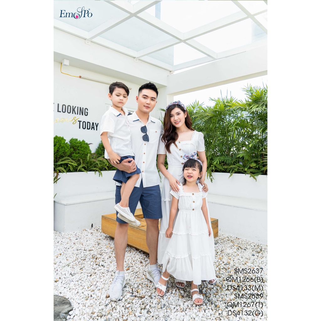 Áo sơ mi nam Emspo cổ bẻ, viền dây dệt, cài cúc SMS2637