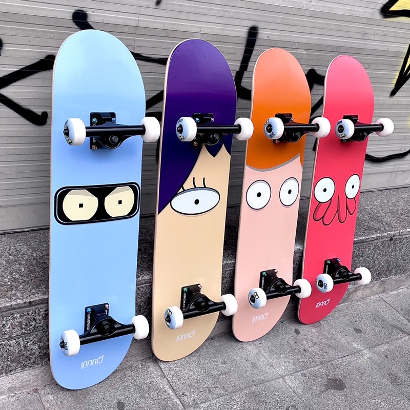 Ván Trượt Skateboard nhập khẩu từ Châu Âu - NOMAD FUTURA GIRL COMPLETE 8.0