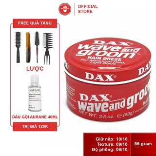 Sáp vuốt tóc Dax Wave and Groom Pomade