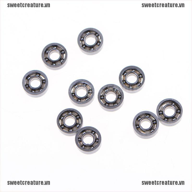 10 Viên Đạn Bạc Mini 3X8X3Mm Chất Lượng Cao