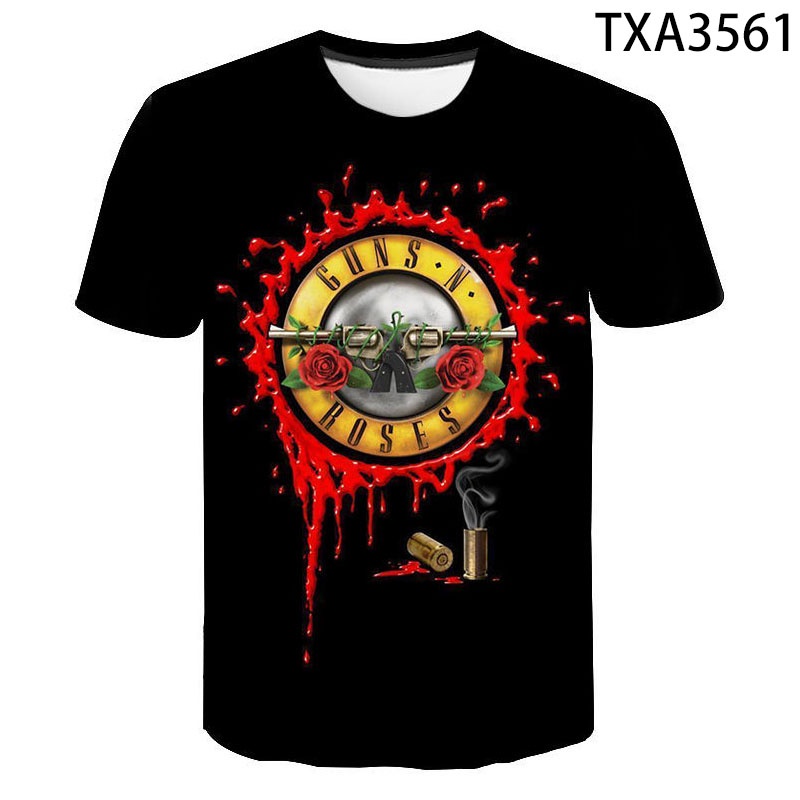 Áo Thun Tay Ngắn In Hình Hoa Hồng 3D Thời Trang Dành Cho Nam Và Nữ XS-3XL