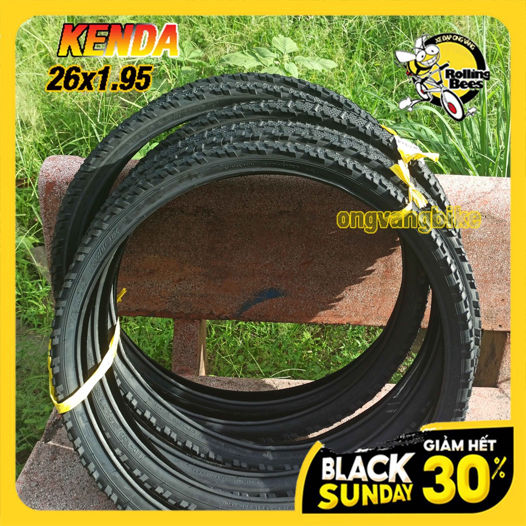 Vỏ Lốp Xe Đạp Leo Núi KENDA Size 26×1.95 Siêu Bền