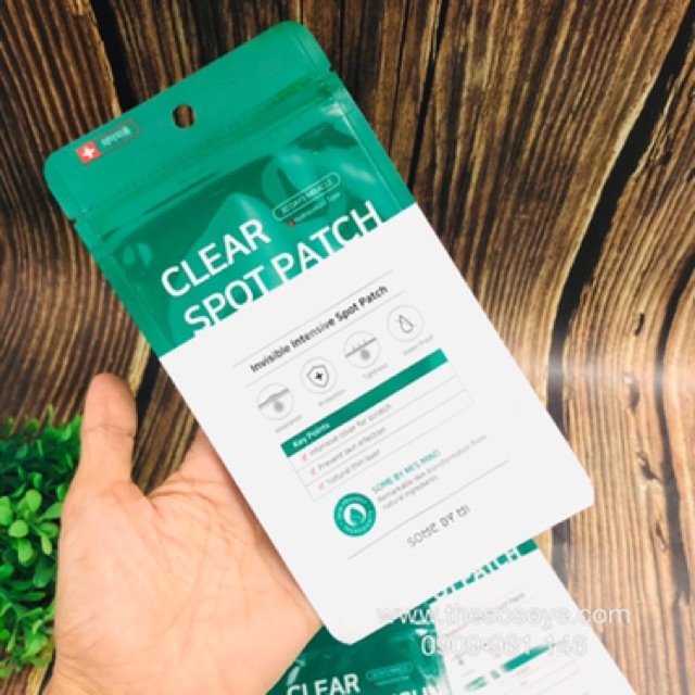 Miếng Dán Chống Mụn Some By Mi Clear Spot Patch 30 Days Miracle Gói 18 Miếng