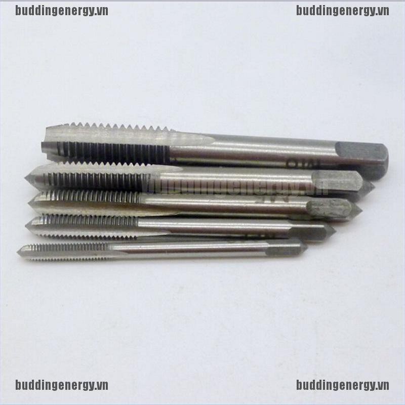 Bộ 5 Mũi Khoan Cầm Tay M3 M4 M5 M6 M8 3mm-8mm