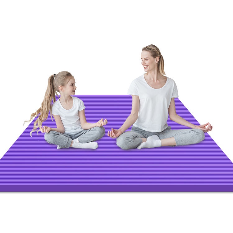 Thảm tập yoga đôi cực lớn, rộng 1,3 mét, dày hơn và dài 2 mét, thảm tập múa trẻ em, thảm tập cho bé gái