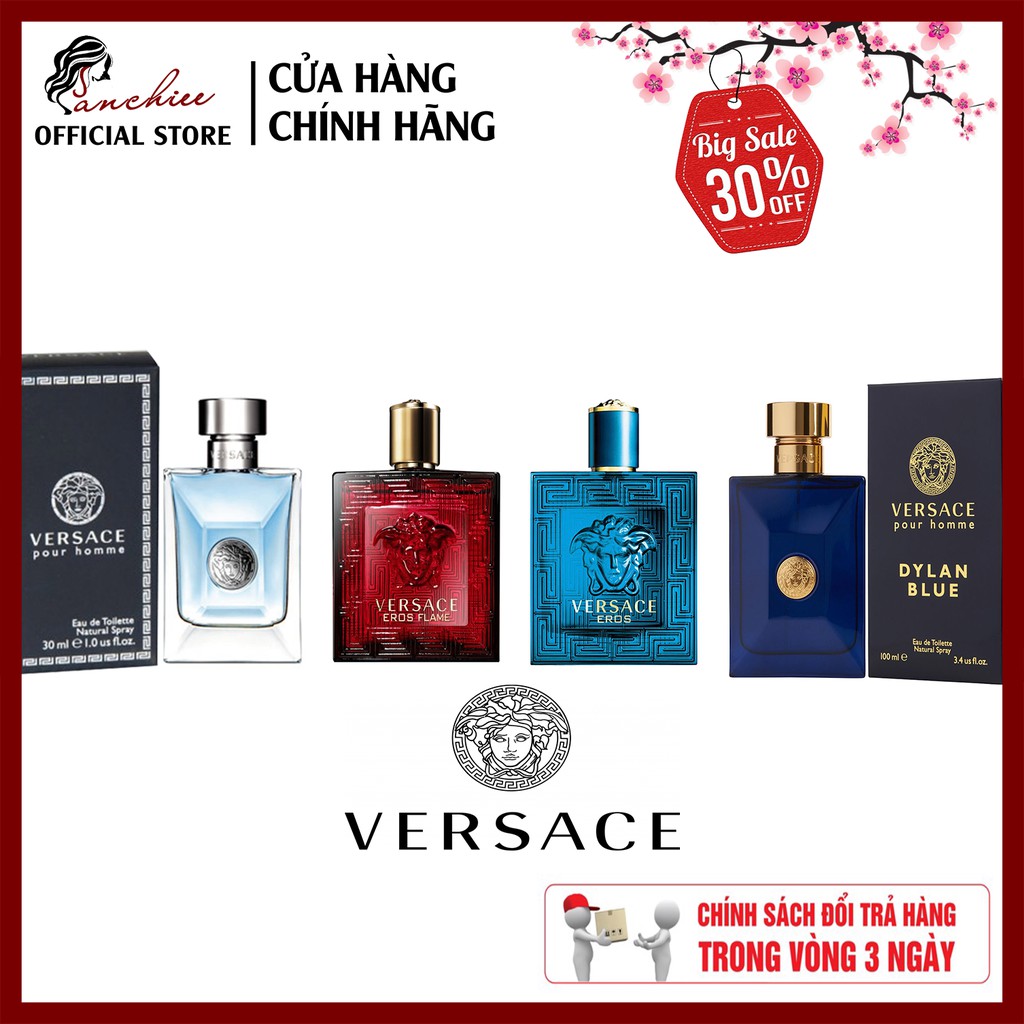 ❤️full version❤️ Nước Hoa Versace Eros For Men, Nước hoa nam Versace, Versace Pour Homme 5/10/20ML