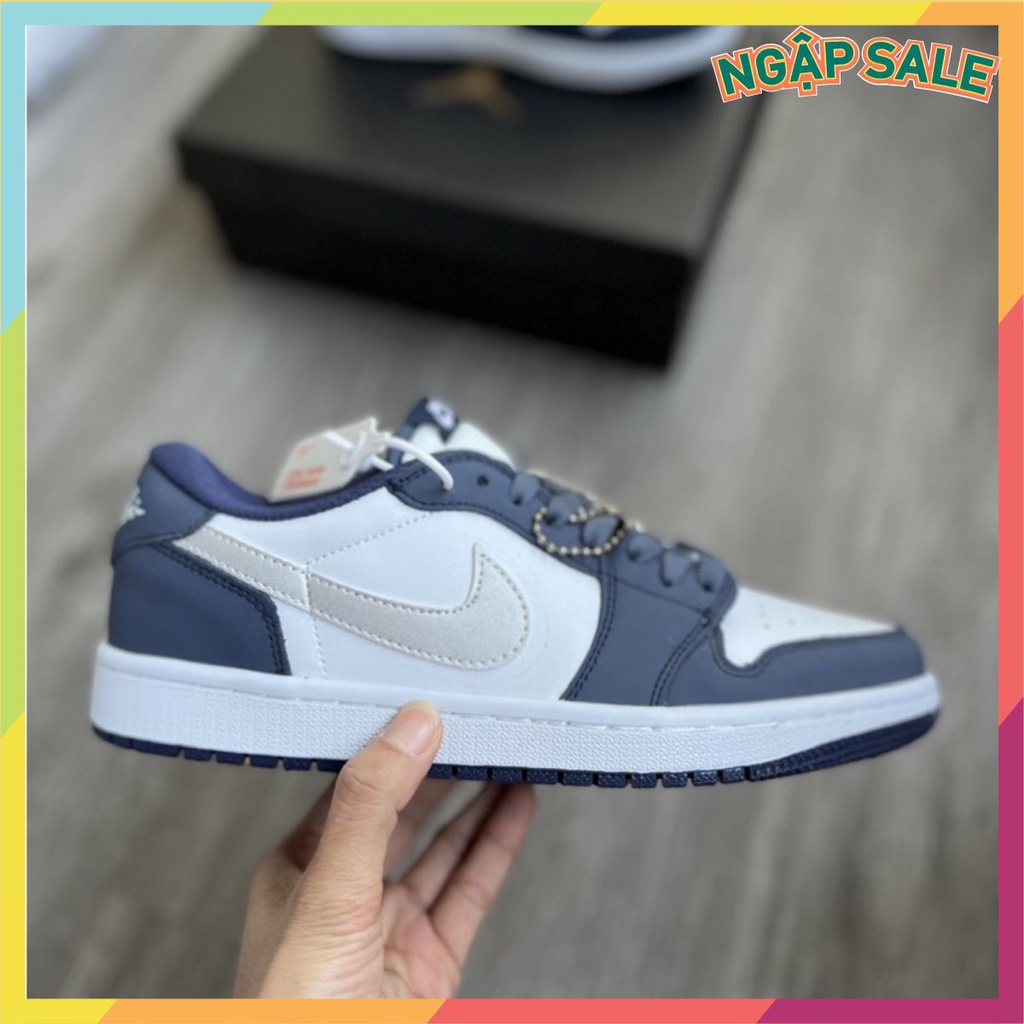 ⚡️GIÁ SỐC⚡️[Ảnh thật do shop tự chụp 100%] Jordan navy cổ thấp