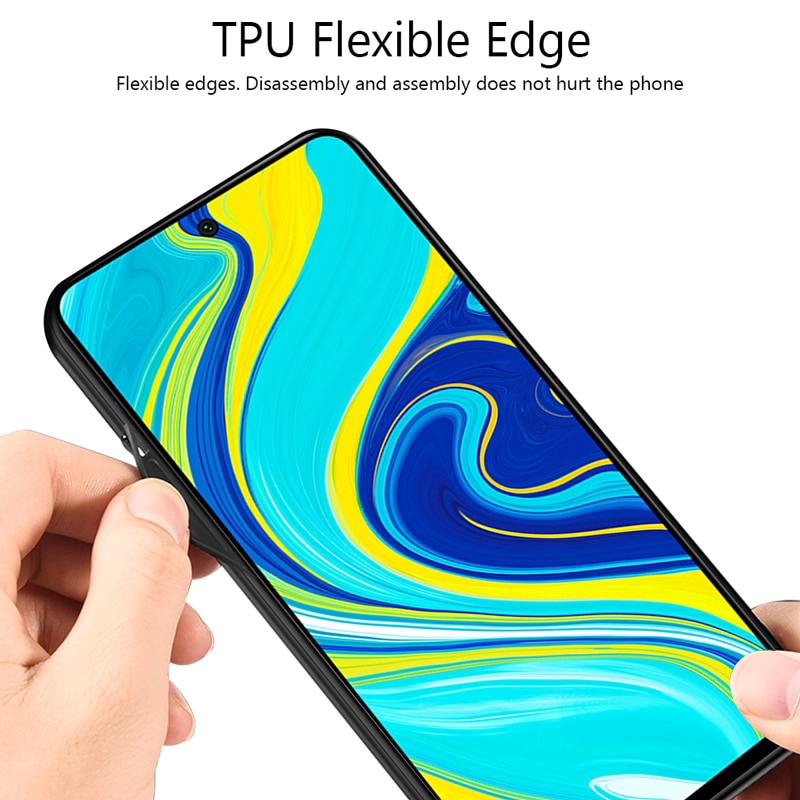 Xiaomi Redmi Note 9S Pro Case Hybrid Cloth Fabric+TPU Soft Ultra Slim Case Cover Free Shipping