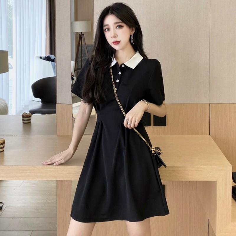 Đầm Nữ Polo Body Tay Ngắn Siêu Xinh, Váy Nữ Polo Đi Dự Tiệc Moda.H