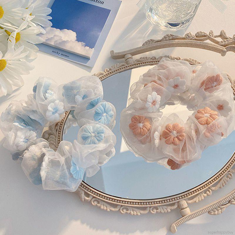 Kẹp Tóc Đính Hoa Phong Cách Hàn Quốc Xinh Xắn Cho Nữ