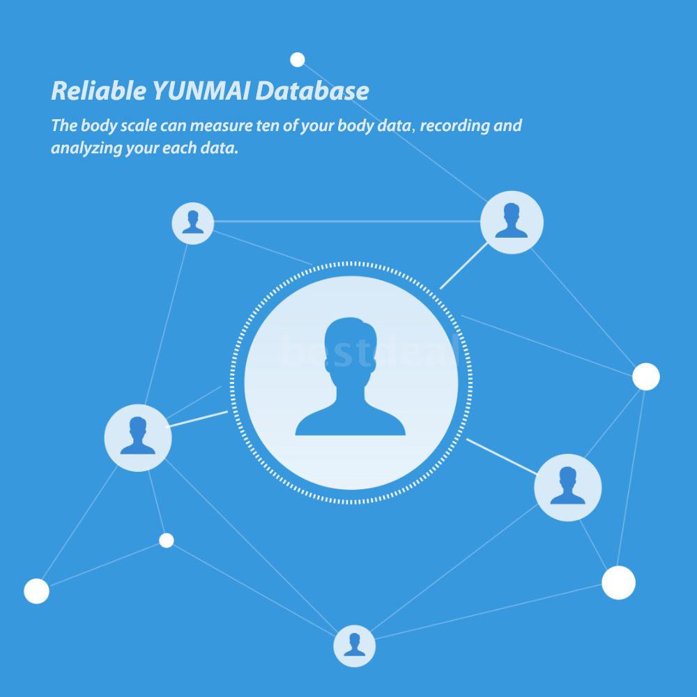 Cân Điện Tử Thông Minh Xiaomi Yunmai Mini 2- 006037- Hàng Chính Hãng