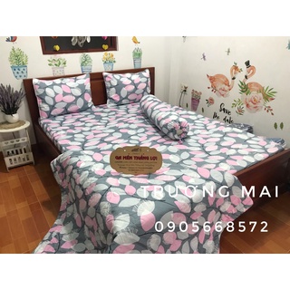 Drap kèm chăn coton Thắng Lợi chuẩn logo