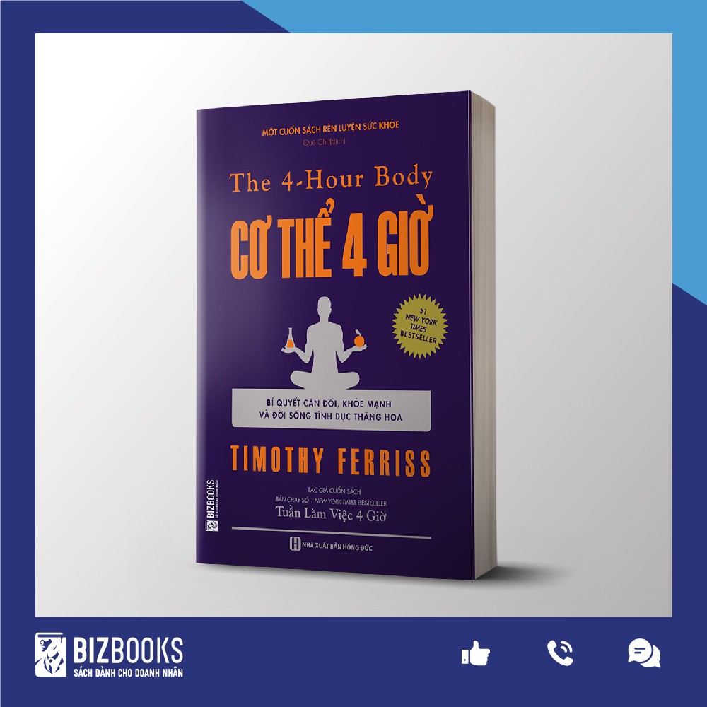 [Mã LIFEXANH24 giảm 10% đơn 99K] Sách - BIZBOOKS - Cơ Thể 4 Giờ - 1 BEST SELLER | BigBuy360 - bigbuy360.vn