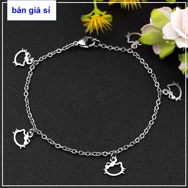 Lắc Chân Inox Mèo Kitty - TS20183002006012 | BigBuy360 - bigbuy360.vn