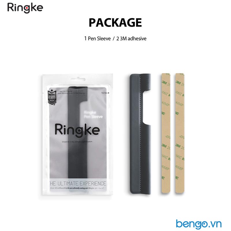 Ngăn Đựng Bút Cảm Ứng RINGKE PEN SLEEVE Cho Apple Pencil, S Pen