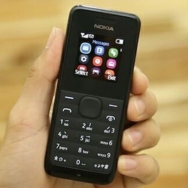 Điện thoại Nokia 105 (Chính hãng) kèm Xạc,pin