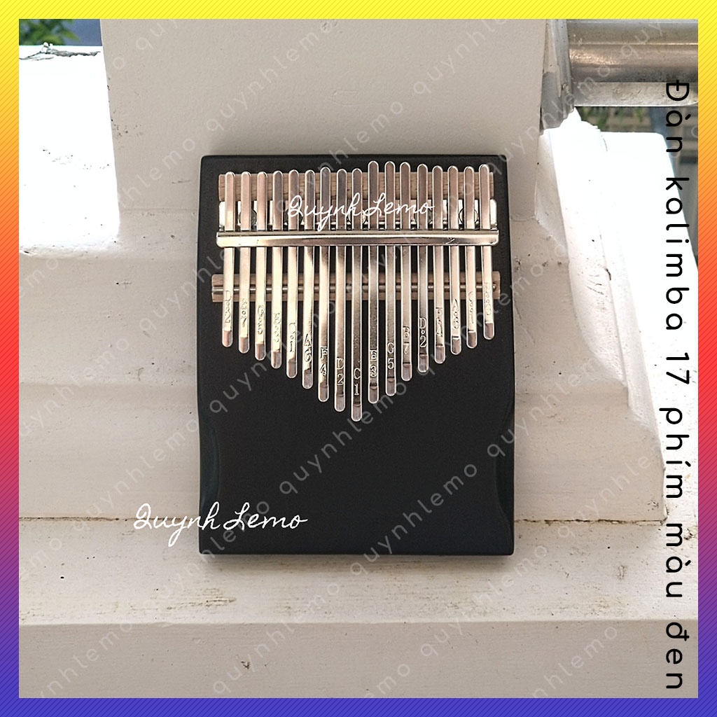 Đàn kalimba 17 phím , Kalimba màu đen , nâu , gỗ , đàn piano ngón tay cái , phụ kiện kalimba hấp dẫn với deal sốc