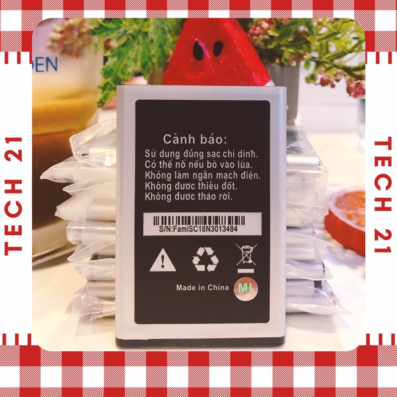 Pin Masstel Fami S zin dung lượng chuẩn 1400mah