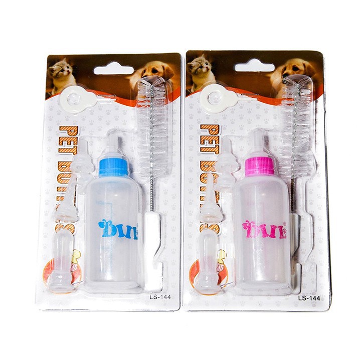 Bình sữa cho chó mèo con loại 60ml/150ml