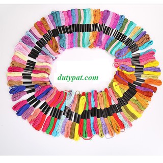 1 tép chỉ thêu cotton có nhiều màu để chọn