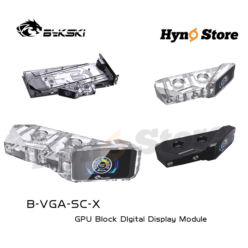 Đồng hồ nhiệt độ gắn VGA Bykski Tản nhiệt nước custom Hyno Store