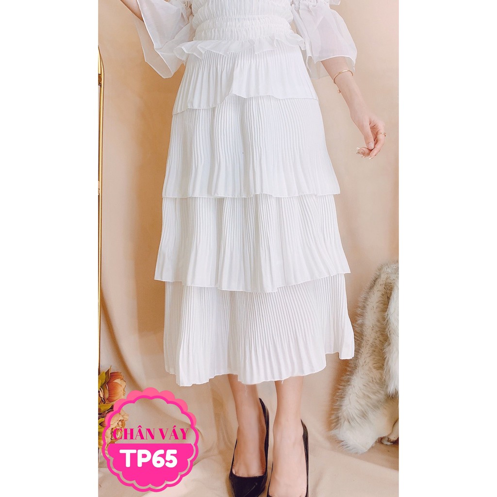 CHÂN VÁY XẾP LI TẦNG DÀI -  CHÂN VÁY TẦNG XINH XẮN TP65 ⚡FREESHIP⚡100% ẢNH THẬT⚡ NN CHUYÊN SỈ - NN STORE | BigBuy360 - bigbuy360.vn