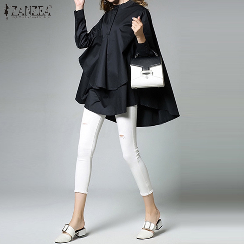 ZANZEA Áo kiểu dài tay thời trang cho nữ