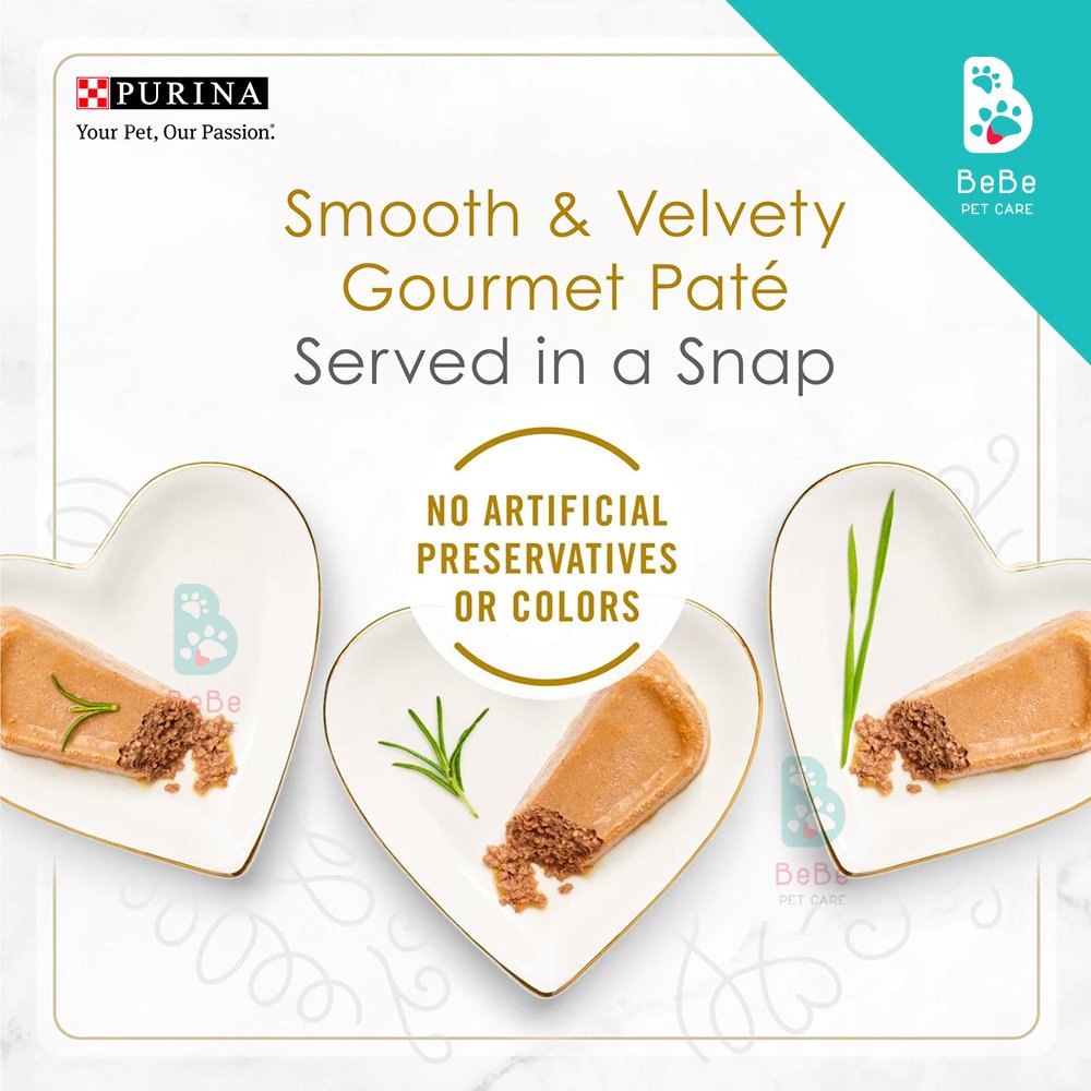 Pate FANCY FEAST Gourmet Peptites - Nhãn Hiệu Pate Cho Mèo Được Yêu Thích Trên Toàn Thế Giới - Nhập Khẩu Từ Mỹ