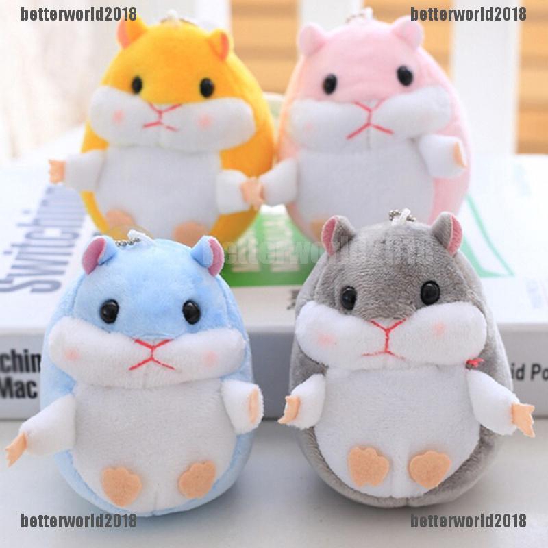 Thú nhồi bông hình chuột hamster 9.5cm đáng yêu