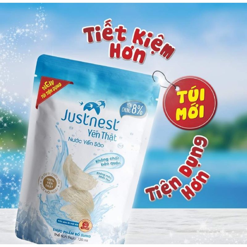 1 thùng yến jusnet 8% 60 túi x120ml 2.2023