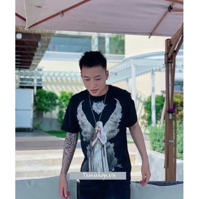 Áo Thun Tay Lỡ Đôi Cánh Thiên Thần CAMNHUNG Áo Thun Nam Nữ Unisex Hot Hit