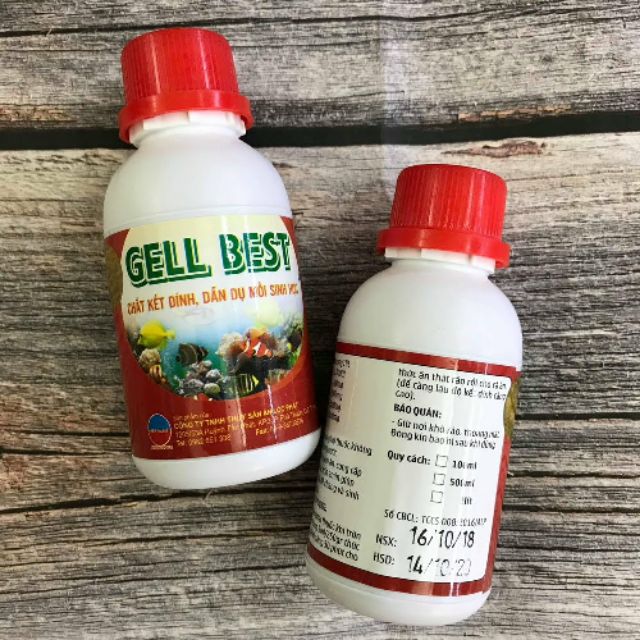 [Mã PET50K giảm Giảm 10% - Tối đa 50K đơn từ 250K] Sản phẩm gell best cho cá cảnh chai 100ml