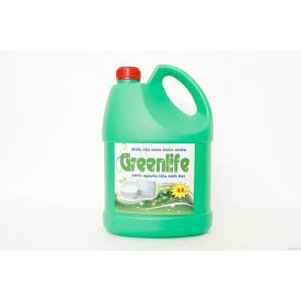 Nước rửa chén greenlife can 4l