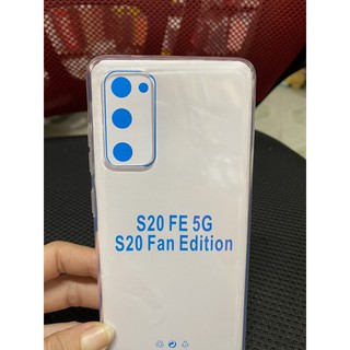 Ốp Samsung S20 FE 2020 dẻo trong suốt dày hàng cty