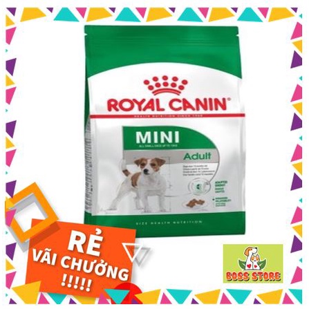 Thức ăn cho giống chó nhỏ trưởng thành Royal Mini Adult 800g,2kg Thương hiệu từ Pháp