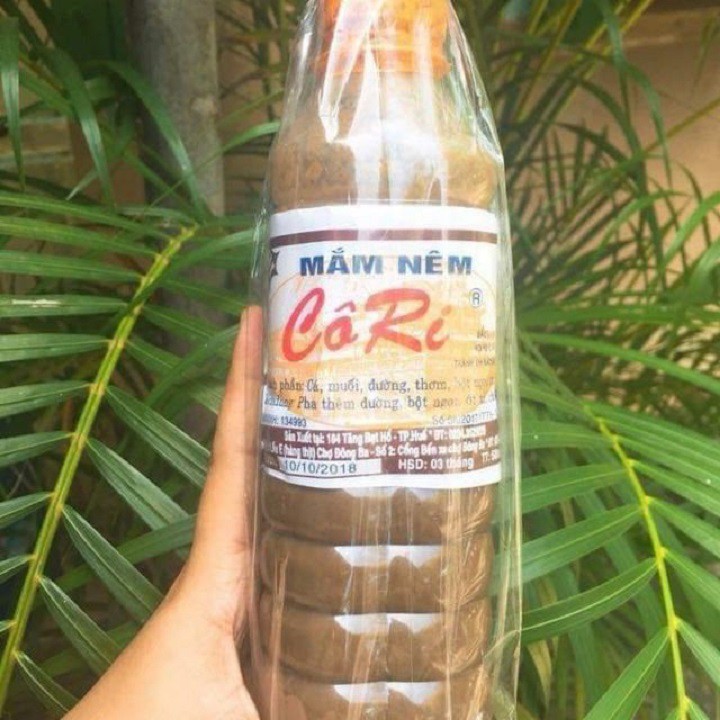Combo 5 chai mắm nêm cô ri chai lớn 500g - Đặc sản mắm Huế